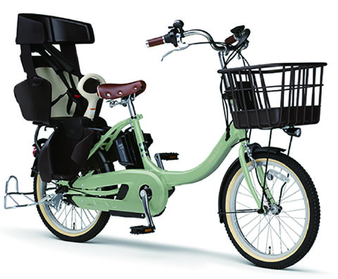 レンタル自転車チャイルドシート付きタイプ